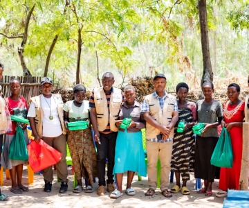 Assistance en kit hygiénique